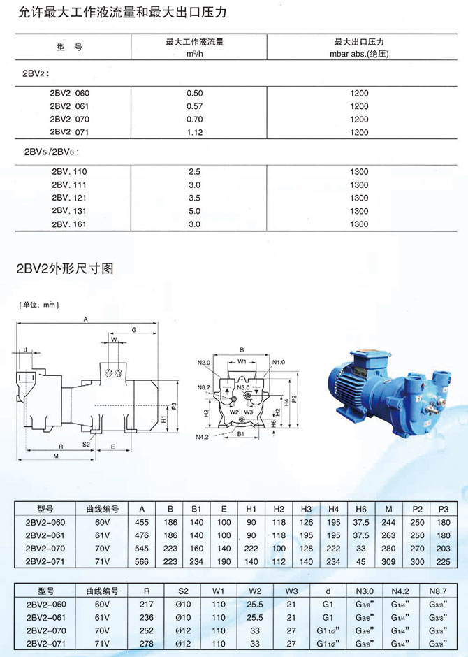 F2BV耐腐蚀真空泵(图4)